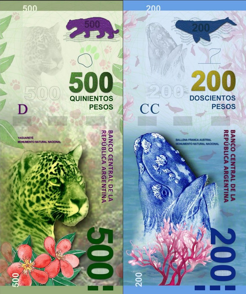 Argentyna wprowadzi do obiegu nową serię banknotów