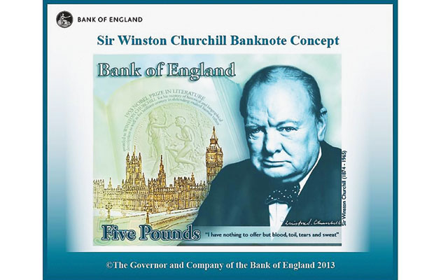 Wielka Brytania: Bank Anglii w czerwcu 2016 roku zaprezentuje wizerunek nowego banknotu polimerowego o nominale 5 funtów
