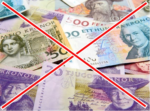 Szwecja: Sveriges Riksbank przypomina o terminie ważności poprzedniej serii banknotów