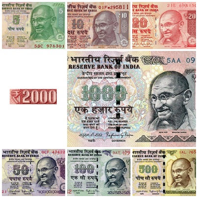Indie wprowadzą do obiegu banknot o nominale 2000 rupii