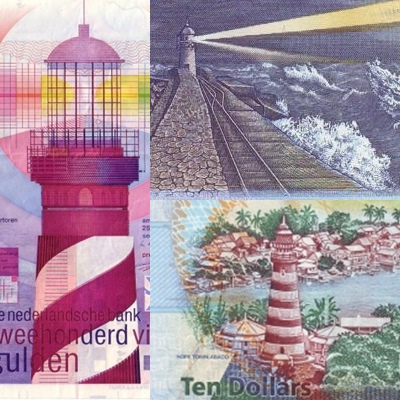 Ciekawe motywy na banknotach: Latarnie morskie