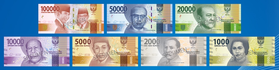 Indonezja wydała nową serię banknotów