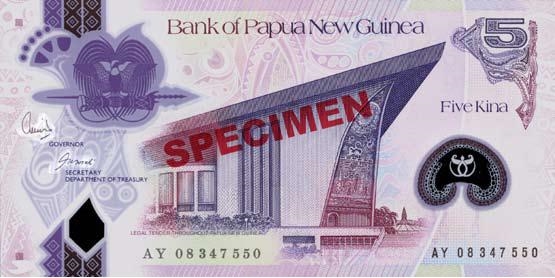 Papua-Nowa Gwinea zmniejsza rozmiary swoich banknotów