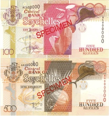Seszele wycofują z obiegu banknoty poprzedniej serii