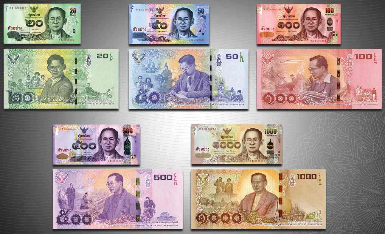 Tajlandia wyda całą serię banknotów okolicznościowych