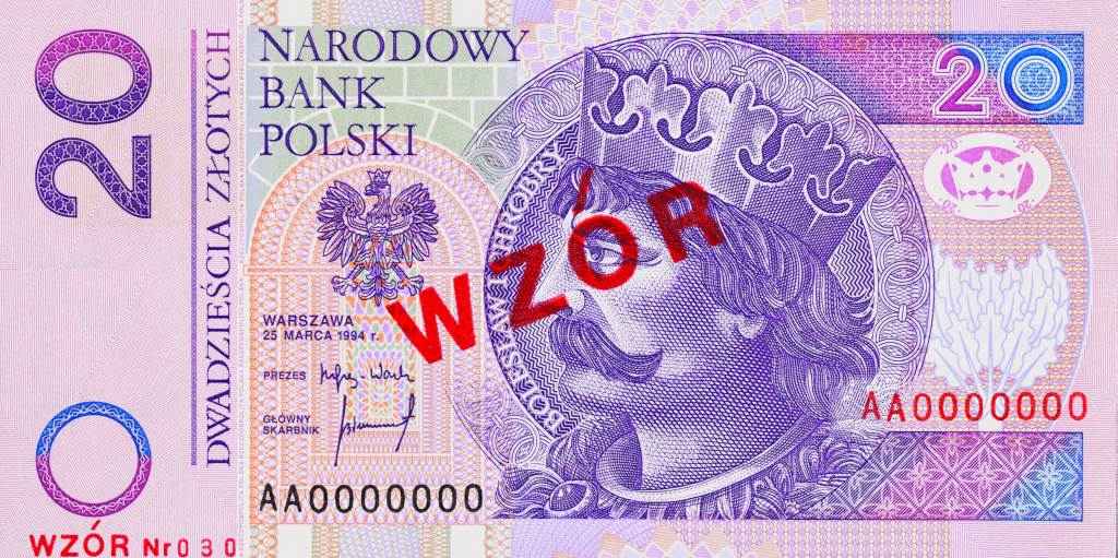 Ciekawe miejsca i symbole na polskim banknocie obiegowym o nominale 20 złotych