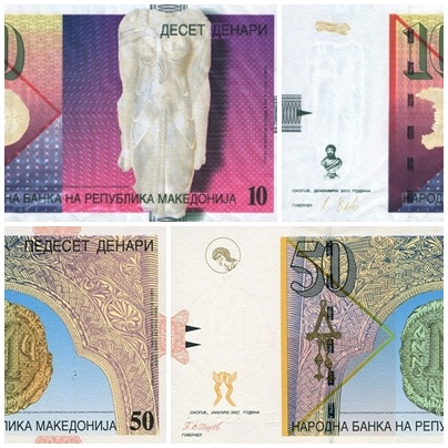 Macedonia wyda nowe banknoty polimerowe o nominałach 10 i 50 denarów