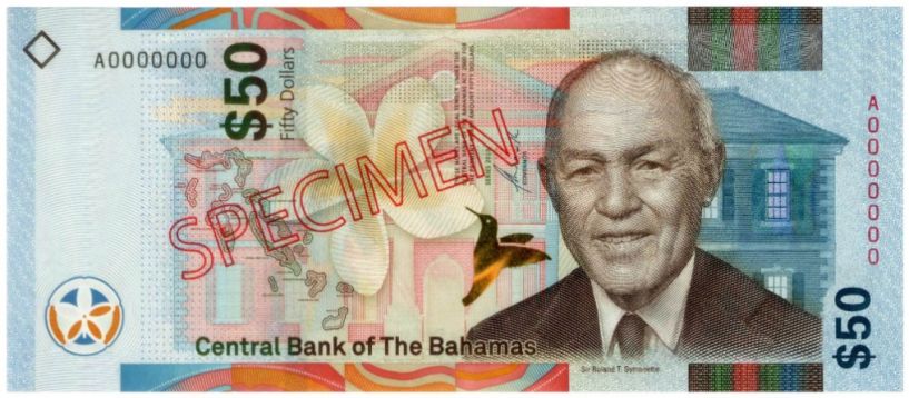 Bahamy wydały nowy banknot obiegowy o nominale 50 dolarów