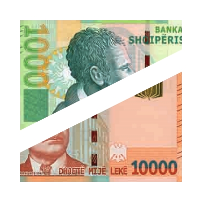 Albania wydała dwa nowe banknoty obiegowe