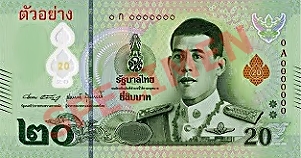 Tajlandia wyemituje nowy banknot obiegowy na podłożu polimerowym